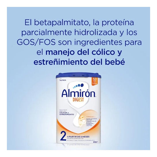 Almirón Advance Digest 2 For Colic and Constipation 800gr Almirón Advance Digest 2 For Colic and Constipation 800gr