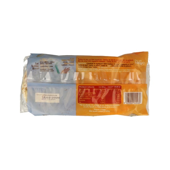 Biocop Tort. Maïs de caroube Bio 100g