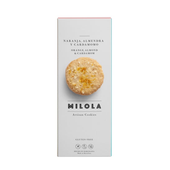 Milola Biscuits Orange Amandes Cardamome 140g