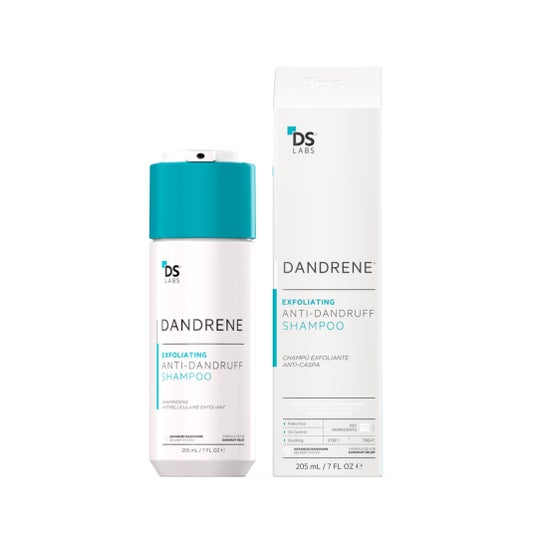 Shampooing exfoliant Dandrene avec technologie antipelliculaire 205ml