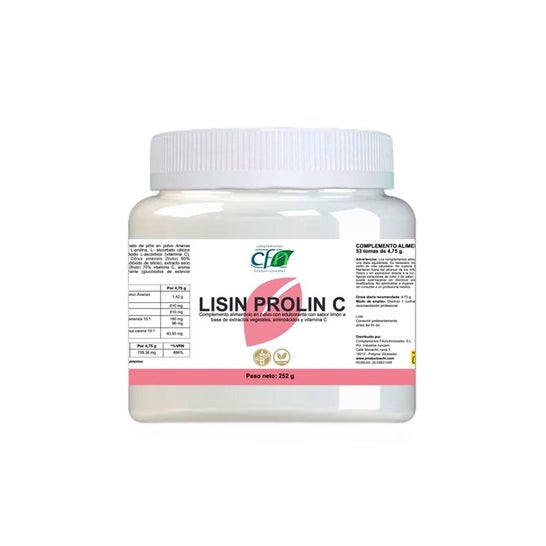 Cfn L-lisina - Prolina - Vitamina C 225g 50 Sobres