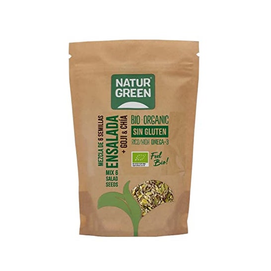 Naturgreen Mezcla 6 Semillas Ensalada Goji y Chía Bio 225g