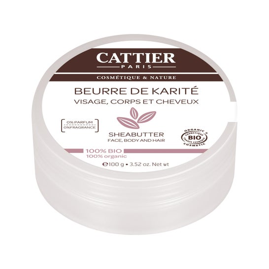 Cattier Beurre de Karité Bio 100g