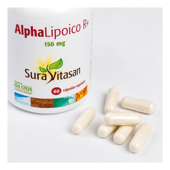 Sura Vitasan Alpha Lipoïque R+ 150mg 60 gélules