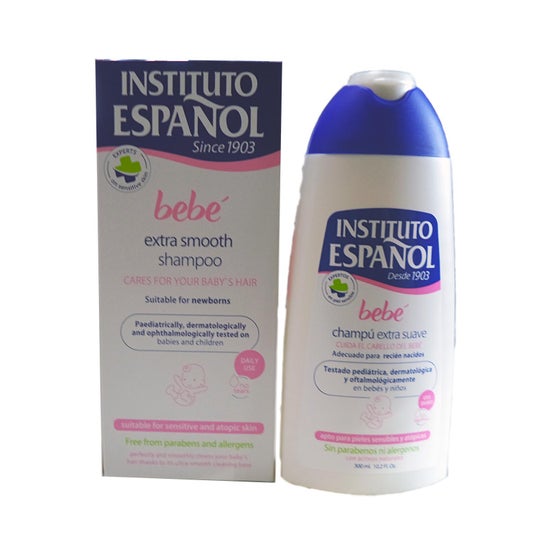 Instituto Español Bebe Bebe Shampooing Extra Doux Shampooing Nouveau-né Soins de la peau du nouveau-né