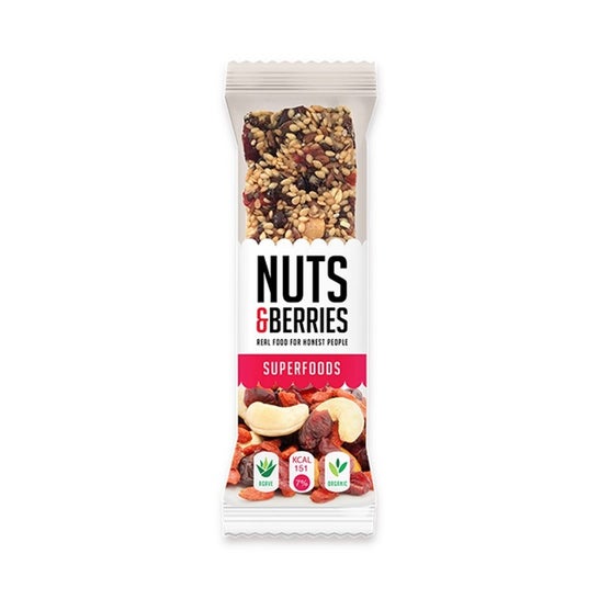 Barre Nuts&Berries Superfoods 40g