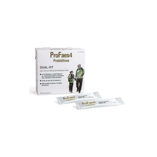 ProFaes4 Probiotiques Dual Vit 30 Sticks