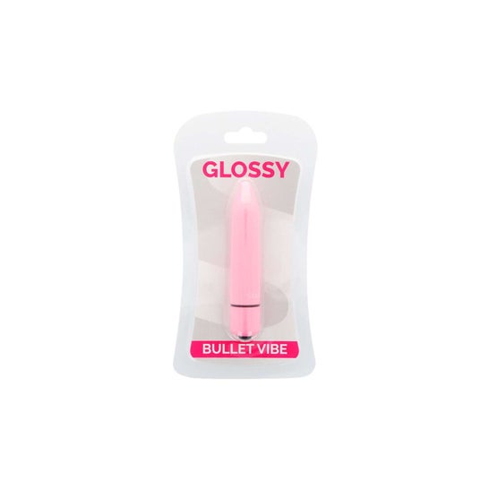 Glossy Thin Vibrator Pink