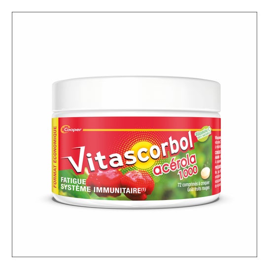 Vitascorbol Acérola 1000 72 Comprimés