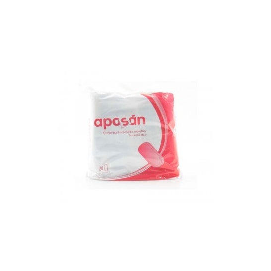 Compresses tocologiques Aposan 20uds