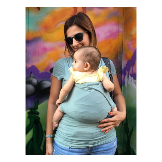 Quokkababy Baby Carrier T-Shirt Menthe Taille L 1ud