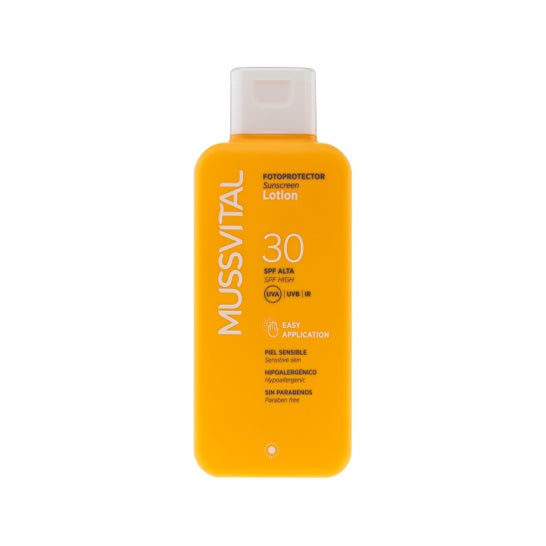 Lotion photoprotectrice Mussvital SPF30+ 200ml