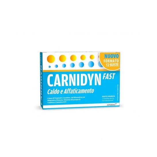 Carnidyn Fast Hot And Fatigue Supplément 12 Sachets
