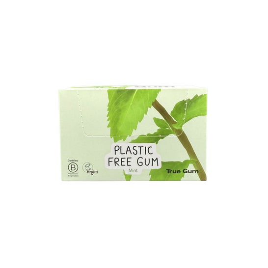 True Gum Chewing-gums Sans Sucre Menthe 24x21 g