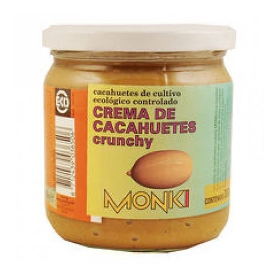 Monki Organic Crunchy Peanut Cream 330g