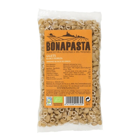 Bonapasta Pâte Galets Épeautre Blancs Eco 250g