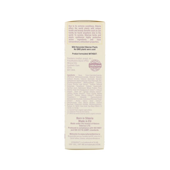 Natura Siberica crème de jour lifting rajeunissante 50ml
