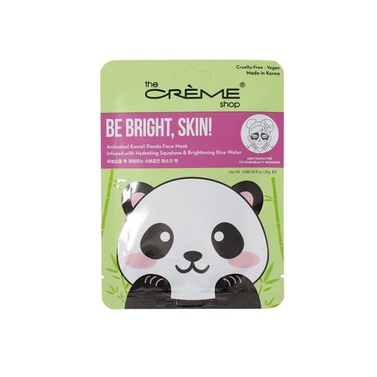 The Crème Shop Be Bright, Skin! Kawaii Masque Panda 25g
