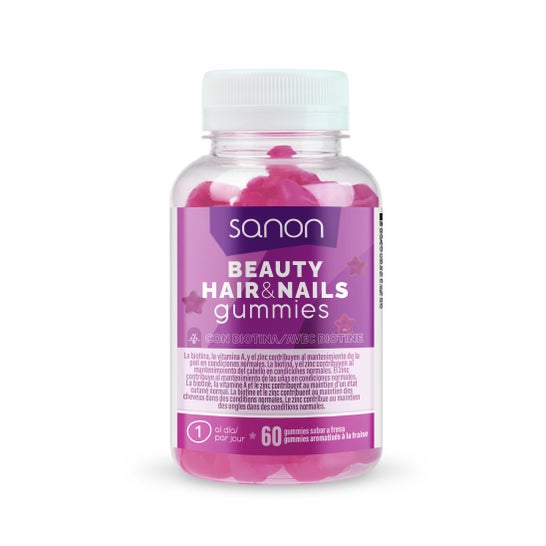 Sanon Beauty, Cheveux & Ongles 60 gummies