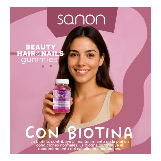 Sanon Beauty, Cheveux & Ongles 60 gummies