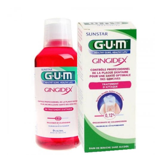 Gum Gingidex Bain De Bouche 0,12% 300ml