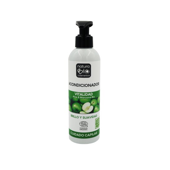 Naturabio Cosmetics Après-shampooing Bio Aloe Vera & Pomme 250 ml