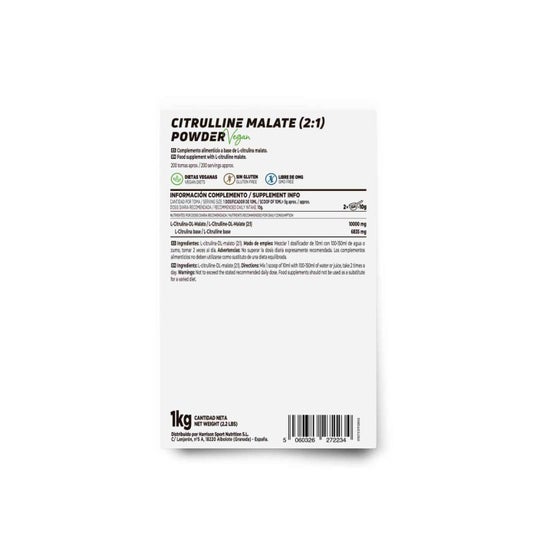 HSN Citrulina Malato en Polvo 1kg