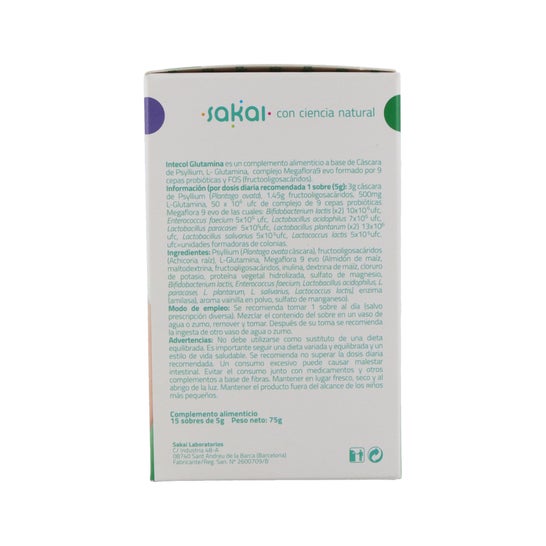 Sakai Intecol Glutamine 15 Sachets