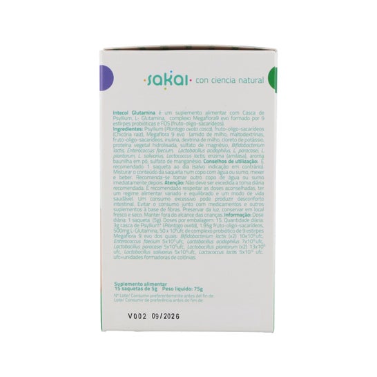 Sakai Intecol Glutamine 15 Sachets