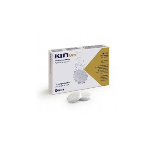 Kin Oros Comprimés de nettoyage de dentiers 30pcs