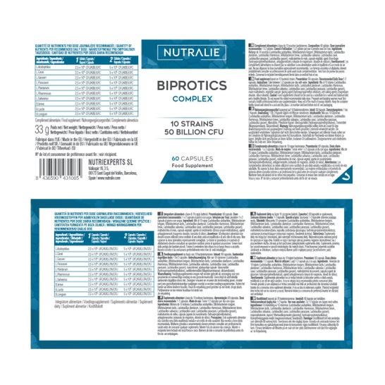 Nutralie Biprotics Complex 60caps