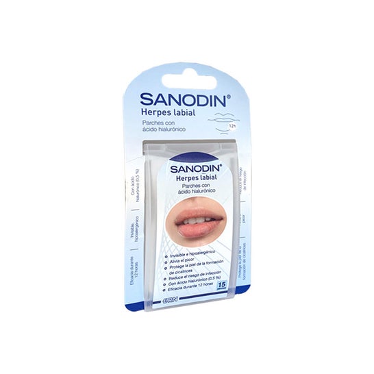 Sanodin Rouge à Lèvres Herpès à l'Acide Hyaluronique 15uts