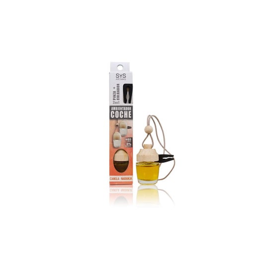 Sys Aromas Désodorisant pour voiture Style Cannelle Orange 7 ml