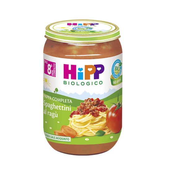 Hipp Bio Repas Complet Spaghetti Bolognaise 220g