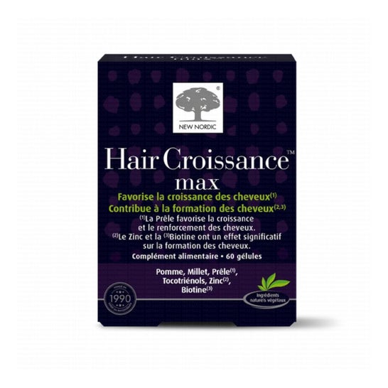 New Nordic Hair Croissance Max 60 Gélules