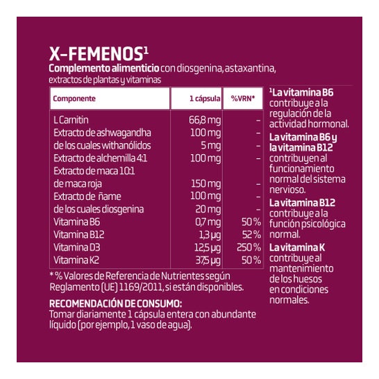 SPLMNT X-Femeno 30 Capsules