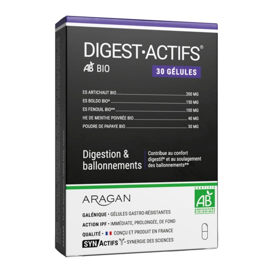 Synactifs Digestactifs Digestion 30 Gélules
