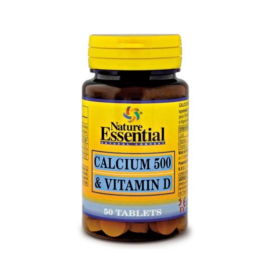 Nature Essential Calcium + Vitamine D 50 comprimés