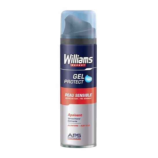 Williams Protect Gel de Rasage Peau Sensible 200ml