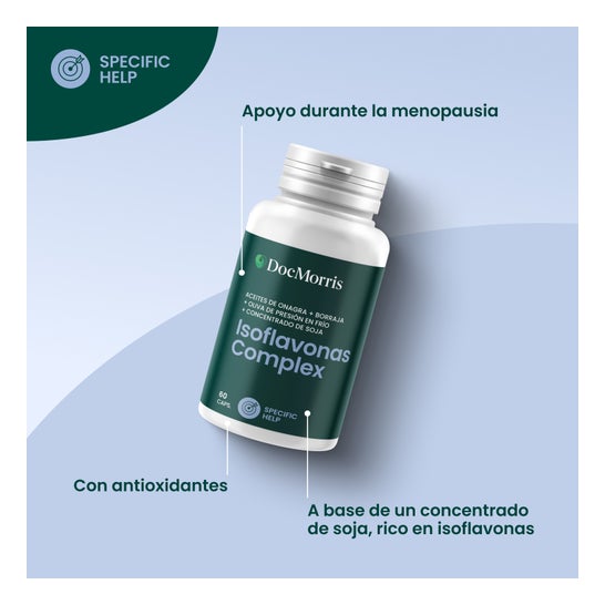 DocMorris Isoflavones Complexe 60 Gélules (Expire dans moins de 6 mois)