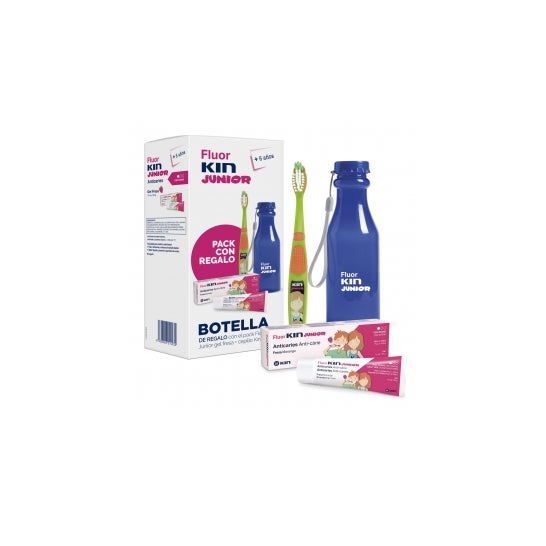 Kin Fluor Junior Gel + Pinceau + Bouteille