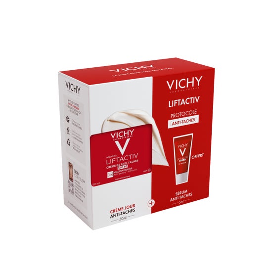 Vichy Coffret Liftactiv Crème Jour Anti Taches B3 Spf50 + Sérum