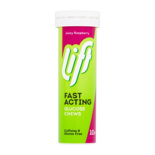 Lift Comprimés de Glucose Framboise 10caps