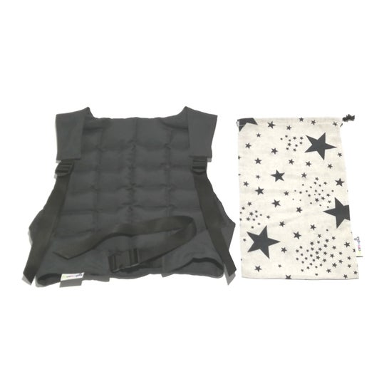 Sacoterapia Vest Sack Stars Grey 1pc