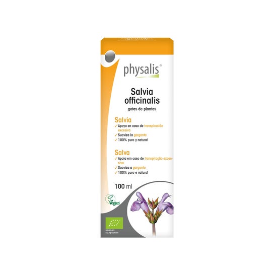 Physalis Salvia Officinalis Extrait Hydroalcoolique Bio 100ml