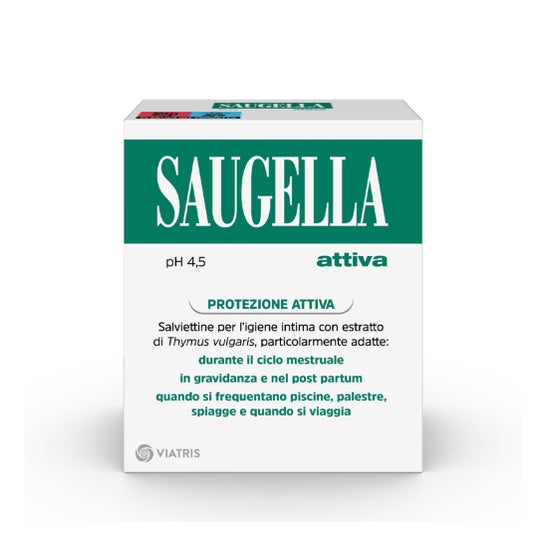 Saugella Attiva lingettes 10 pcs