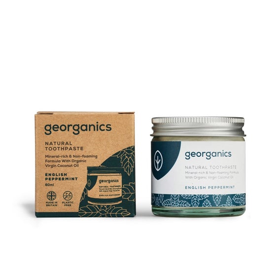 Georganics Natural Toothpaste English Peppermint 60ml