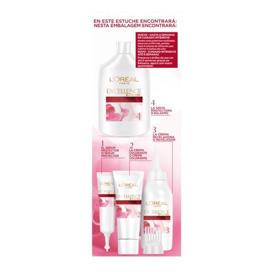 L'Oreal Set Excellence Creme Hair Color 641 Hazelnut