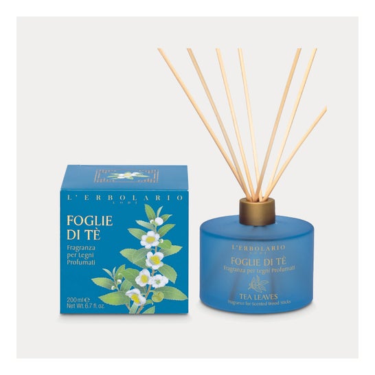 L'Erbolario Foglie Di Tè Parfum Bois Parfumés 200ml