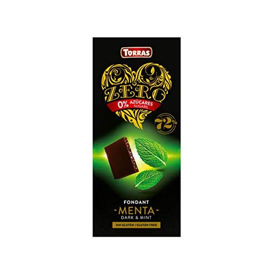 Torras Chocolate Negro Menta Zero 100g *